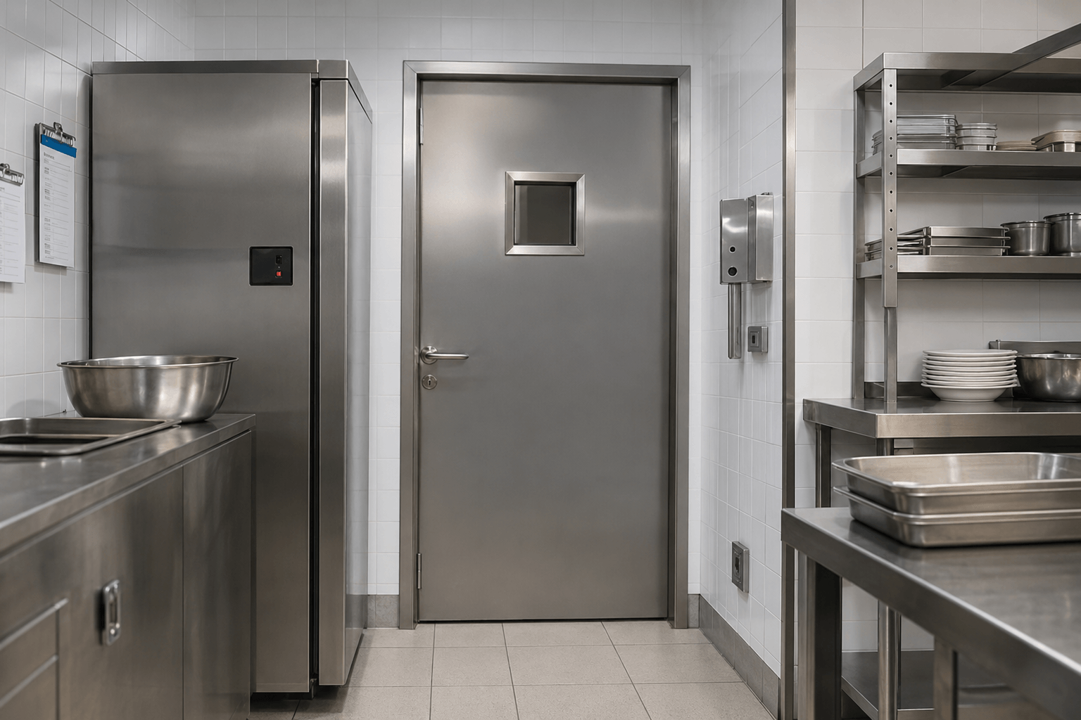 puerta para cocina contraincendios